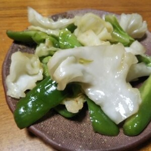 白だしで簡単野菜炒め